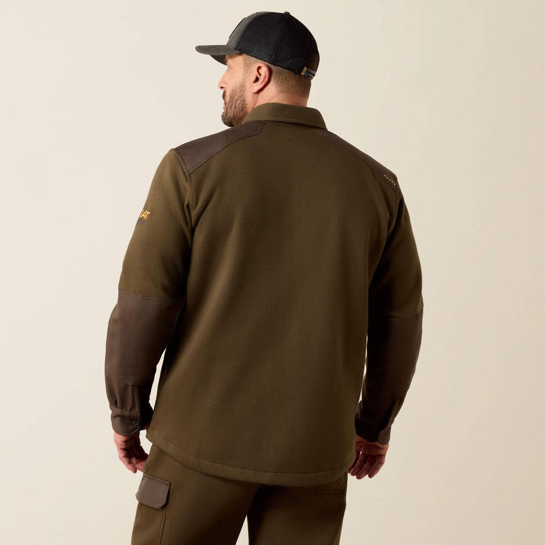 Ariat Mens Rebar Workman Duracanvas Shirt Jacket – view 2