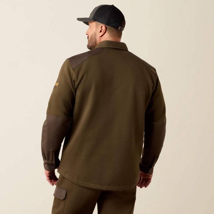 Ariat Mens Rebar Workman Duracanvas Shirt Jacket – view 2