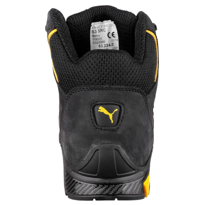 Puma Safety Amsterdam Mid Safety Boot Black