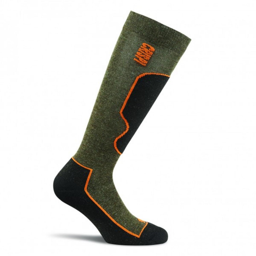 Crispi Ego 662 Boot Socks Green Orange