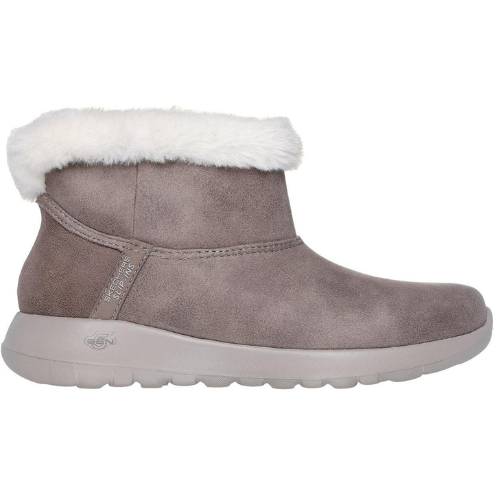 Skechers On-the-GO Joy Cozy Dream Boots Dark Taupe – view 5