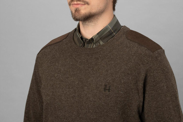 Arran pullover Slate brown