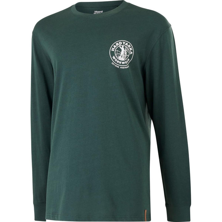 Hard Yakka Heritage Icon Long Sleeve Tee Gardeners – view 2