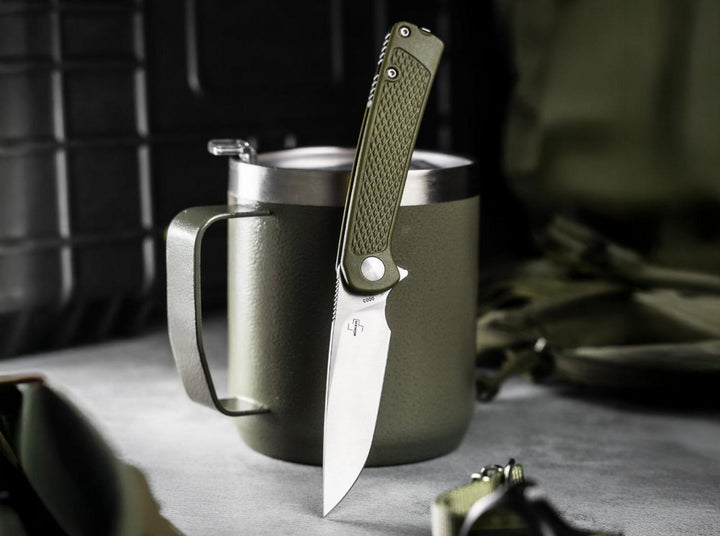 Böker Plus Fire Ant Green Folding Knife