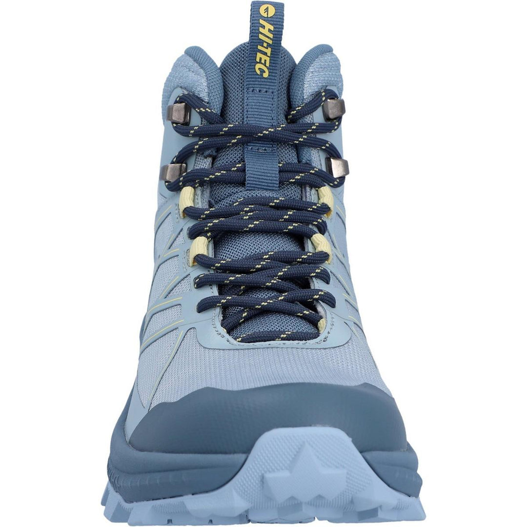 Hi-Tec AWW Infuse Mid WP Hiking Boots Womens Blue Fog/Flints – view 3