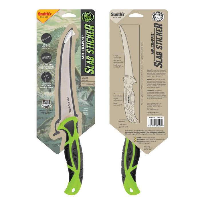 Smiths 6in Curved Slab-Sticker Fillet