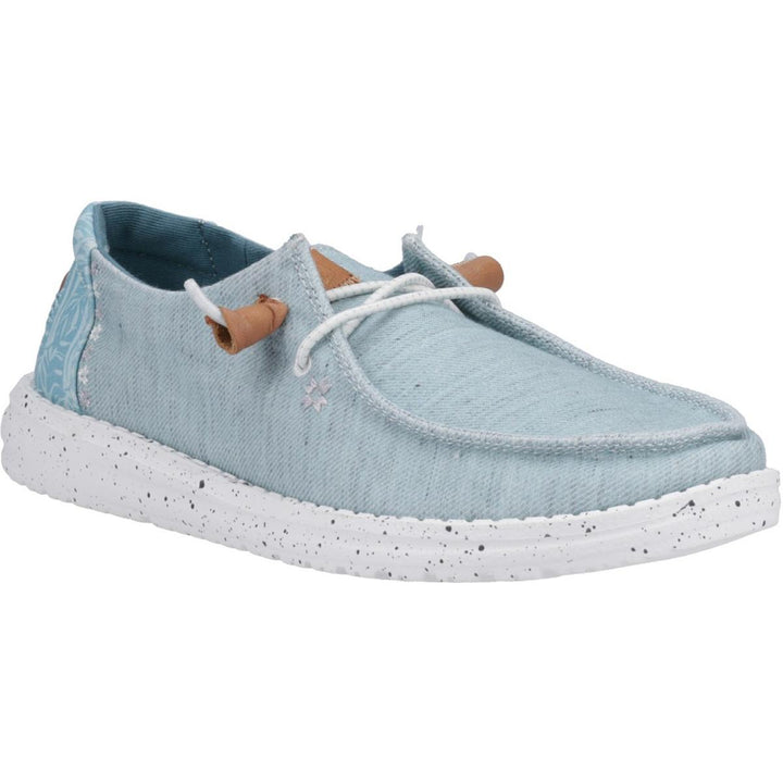 HEYDUDE Wendy Heathered Slub Tropical Shoe