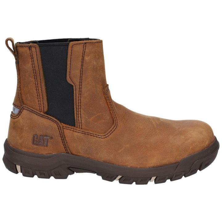 Caterpillar Abbey Slip On Safety Boot Butterscotch