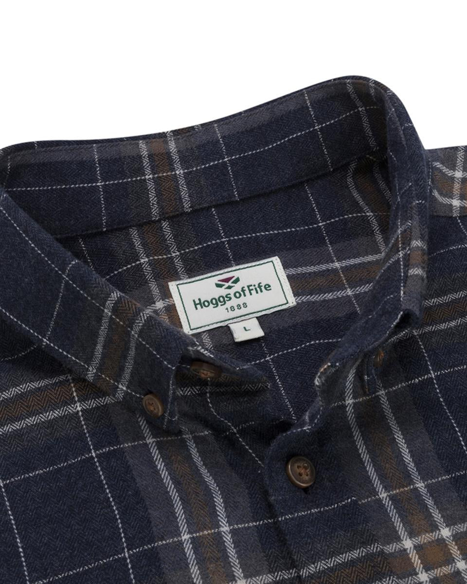 Hoggs of Fife Pitlessie Button Down Flannel Shirt