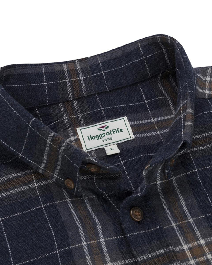 Hoggs of Fife Pitlessie Button Down Flannel Shirt
