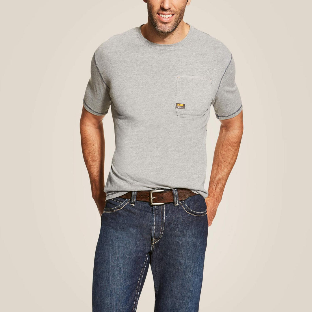 Ariat Mens Rebar Workman Short Sleeve T Shirt – view 4