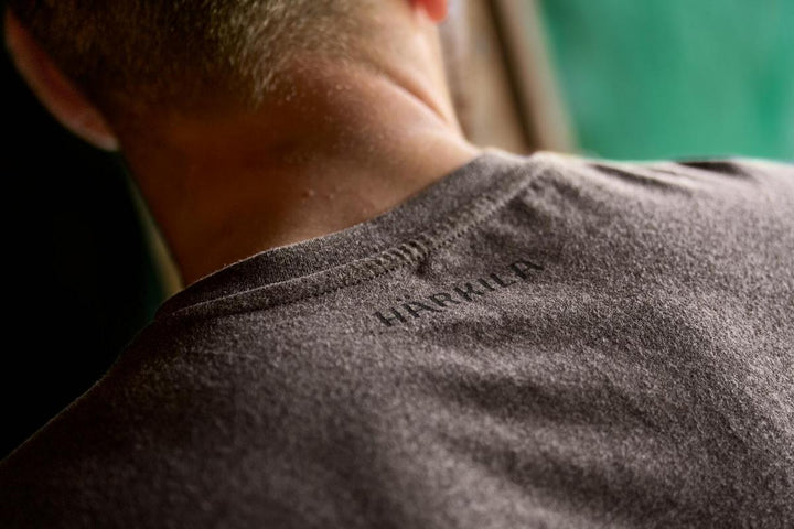 Harkila Härkila Identity S/S t-shirt Brown melange – view 7