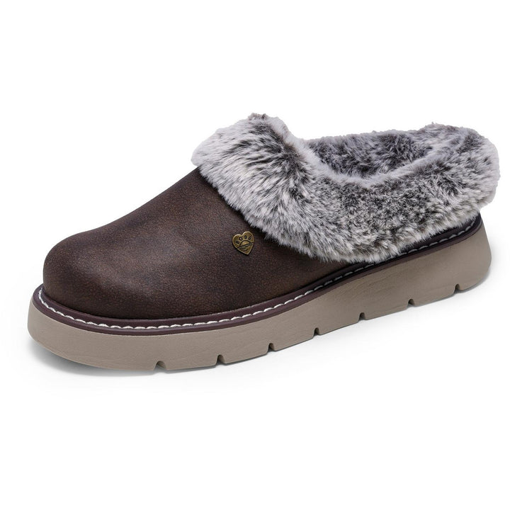 Keepsakes Lite Cozy Blend Slippers Chocolate