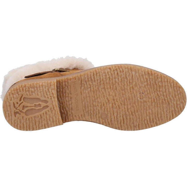 Hannah Wide Fit Boot TAN