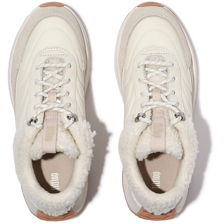 Fitflop F-Mode Flow Trainers Cream Mix
