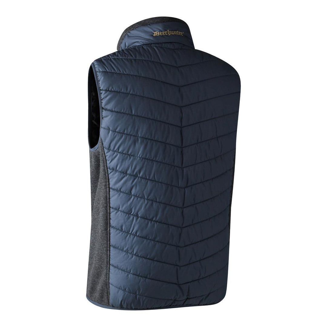 Deerhunter Moor Padded Waistcoat with knit Dark