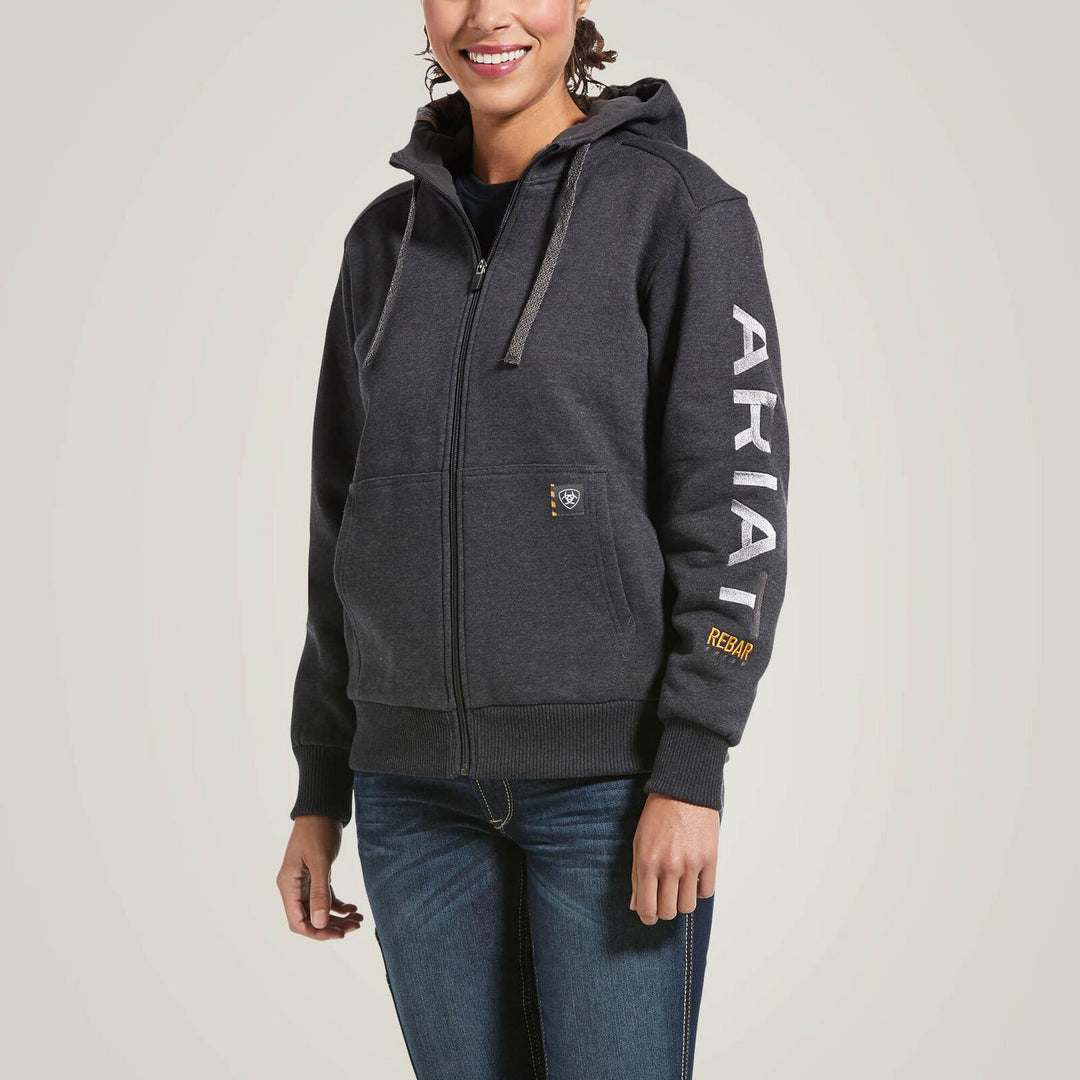 Ariat Ladies Rebar All-Weather Full Zip Hoodie