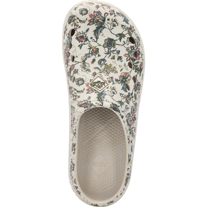 Muck Boots Muckster Lite Clog Light Grey/Floral Print