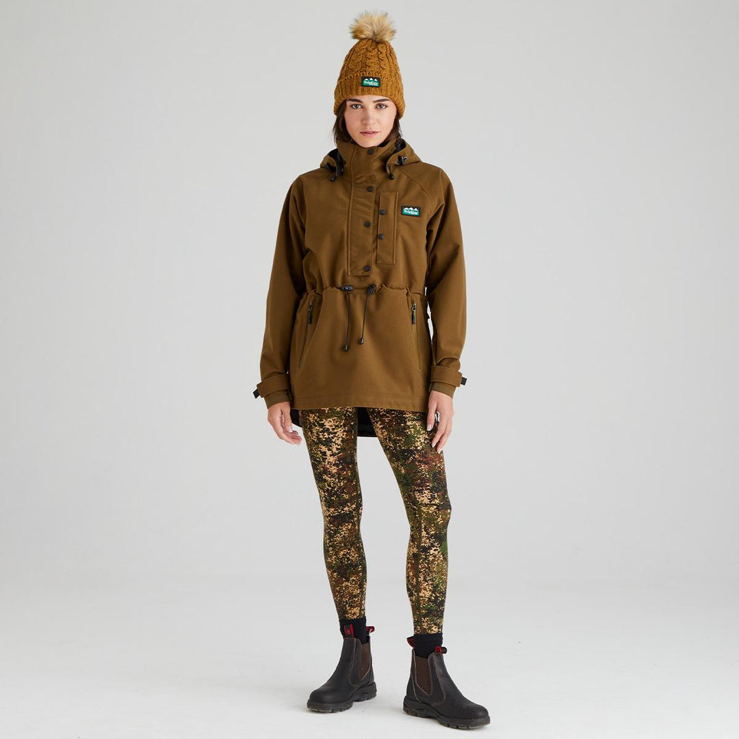 Ridgeline Ridgeline Nordic Fleck Bobble Hat Teak
