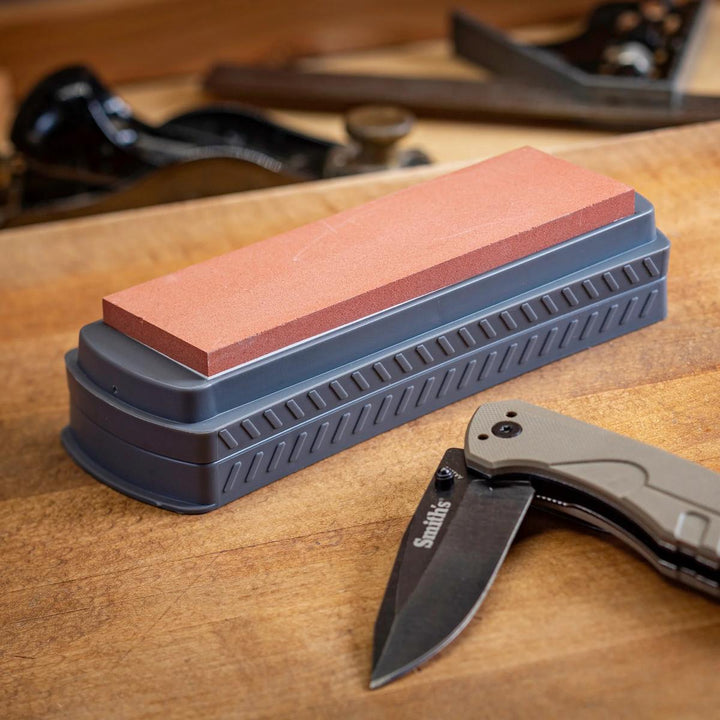 Smiths 6" DualGrit Medium Whetstone