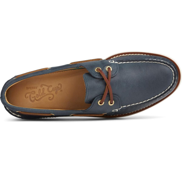 Sperry Authentic Gold Cup Boat Shoe Navy