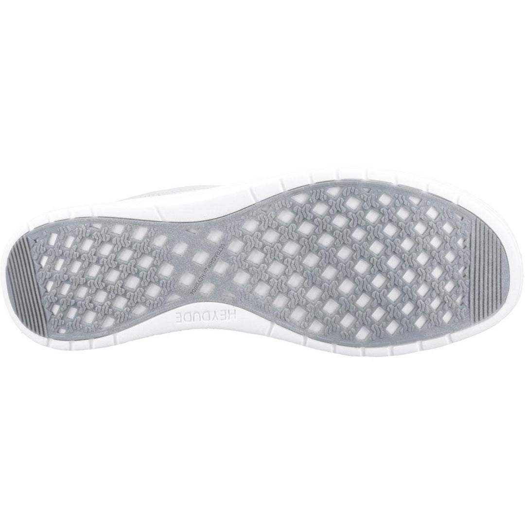 HEYDUDE Welsh Grip Classic Mesh Shoes Storm Gray/Navy Blazer