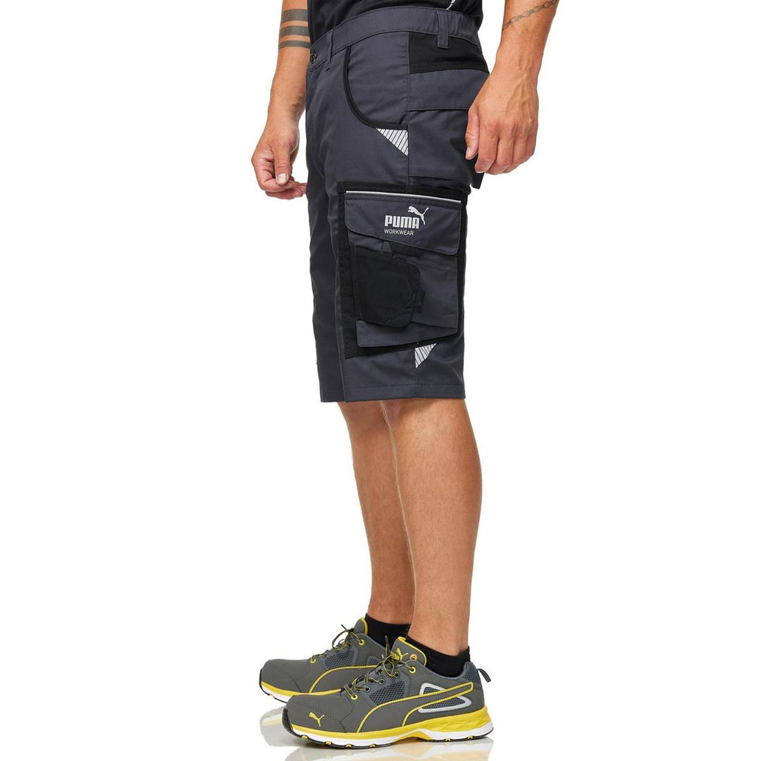 Puma Workwear Precision X Work Shorts Anthracite/Black – view 4