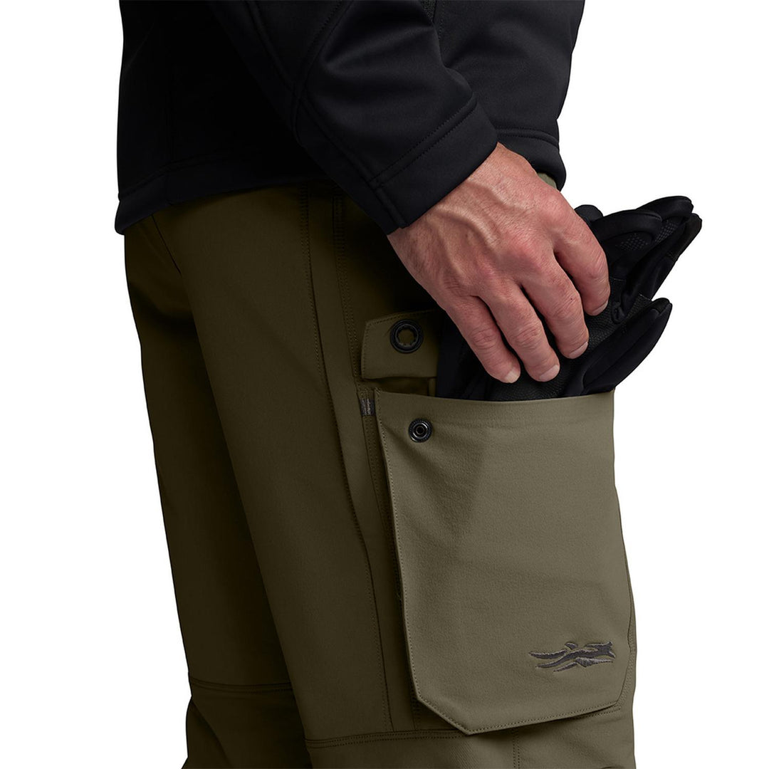 Brush Pant - Dark Green Sage – view 6