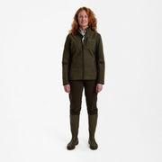 Deerhunter Lady Pam Bonded Fleece Jacket Graphite Green