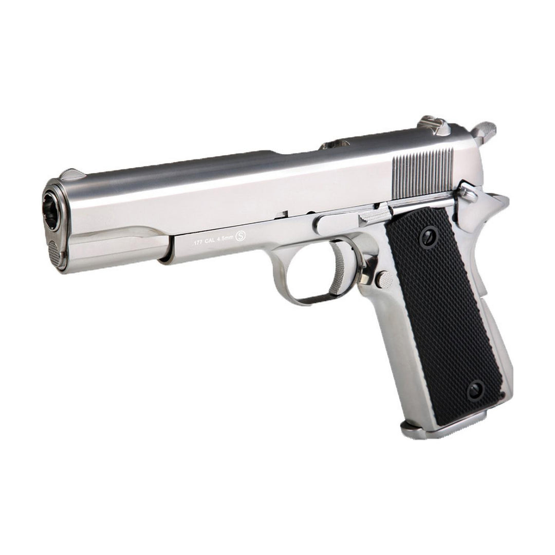 KROWN 21031S KL-1911 Silver BB Pistol