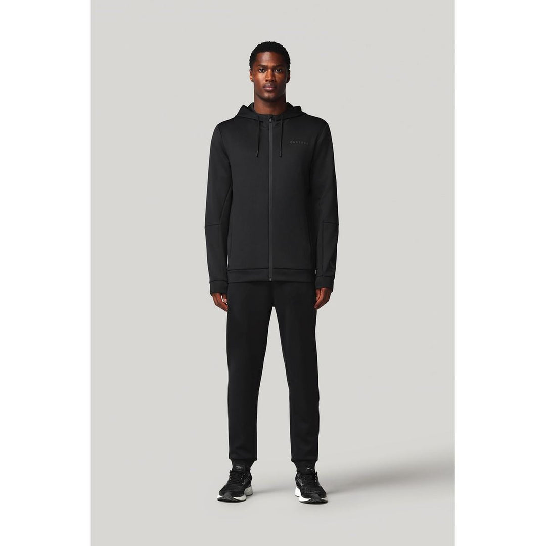Castore FLEX FULL ZIP HOODIE CASTORE BLACK/CASTORE GUNMETAL – view 4