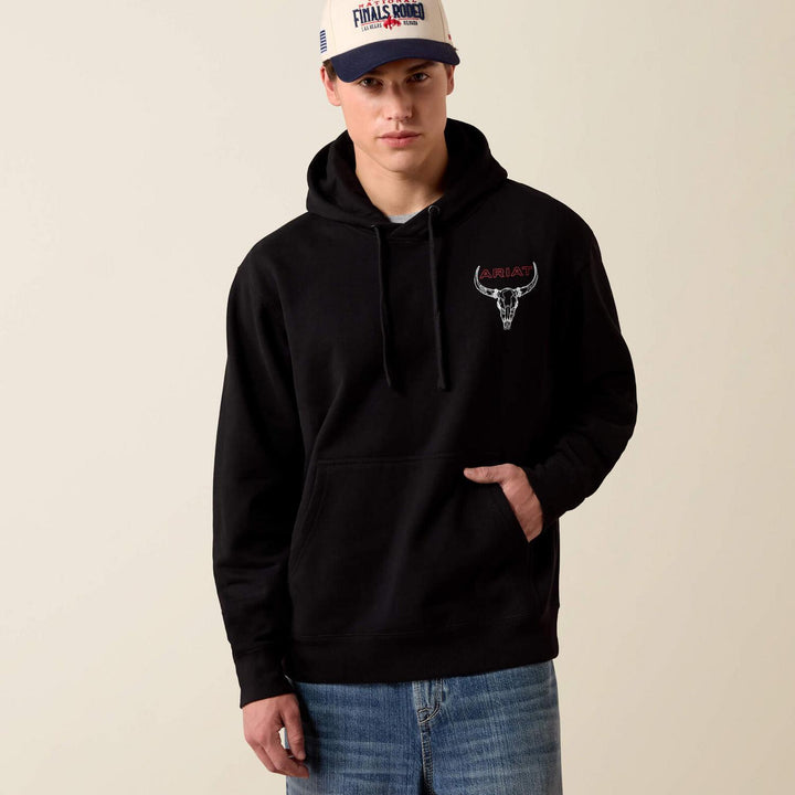 Ariat Mens Ariat Bison Bureau Hoodie – view 2