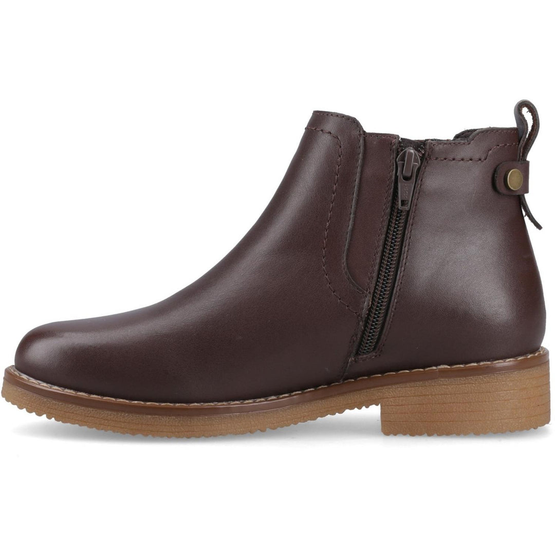 Maddy Leather Boot Chocolate