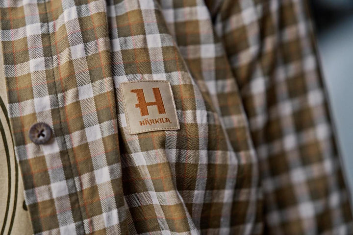 Harkila Härkila Fjell L/S shirt women Dark olive check