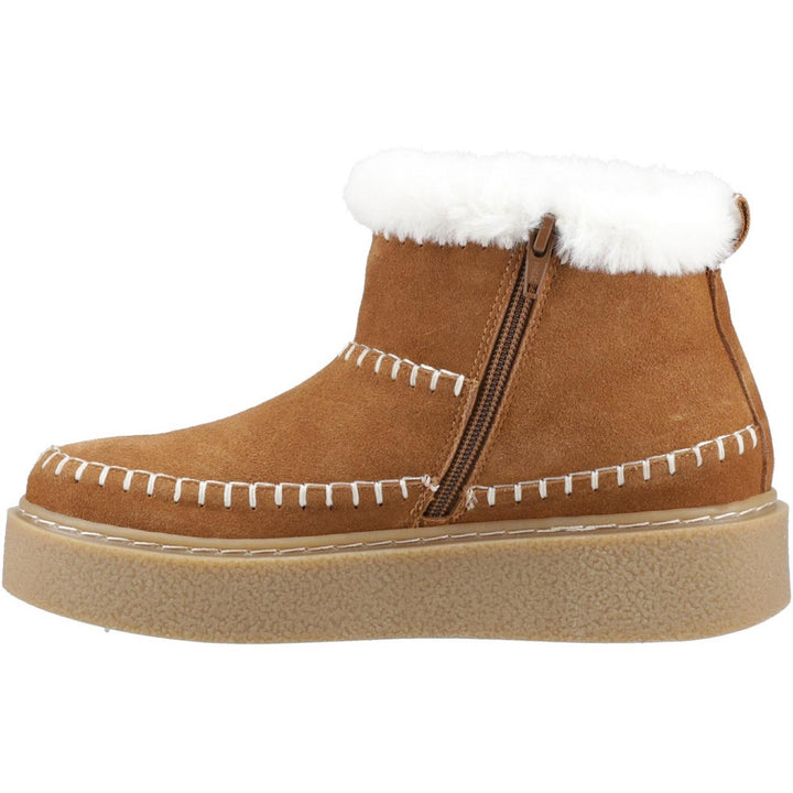 Brielle Stitch Boot Tan