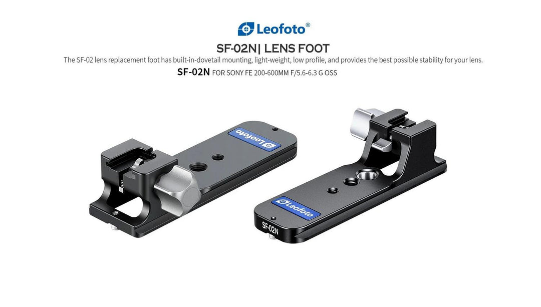 Leofoto SF-02N Arca-Swiss Lens Foot for Sony FE 200-600mm