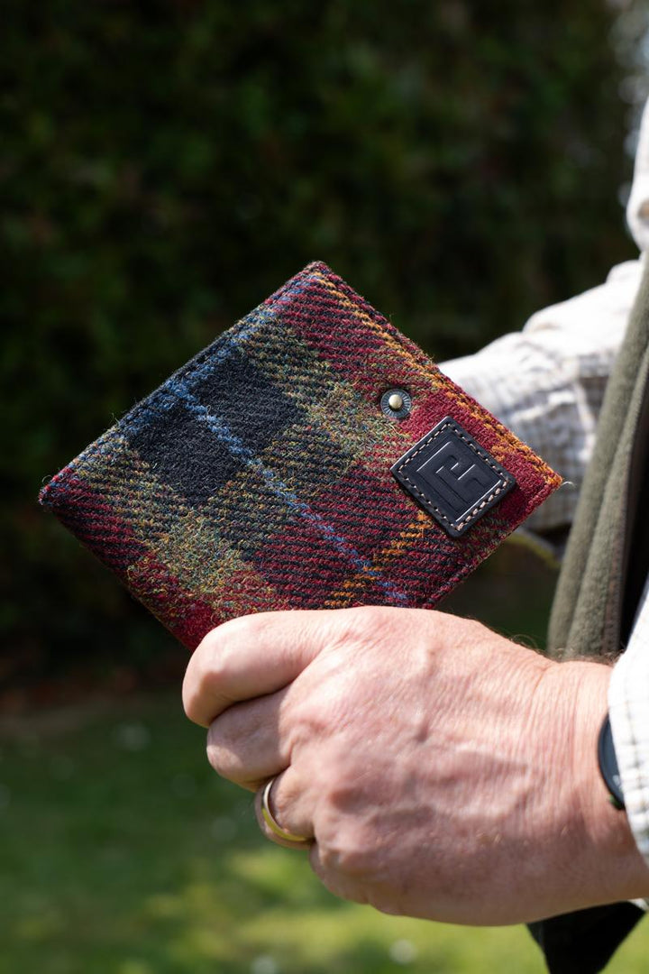 Parker Hale Shotgun Certificate Wallet Tweed Red by Parker-Hale