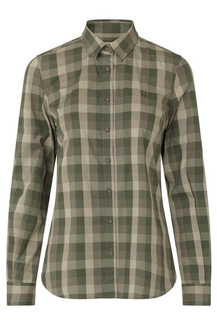Harkila Akeena L/S shirt W Forest night check