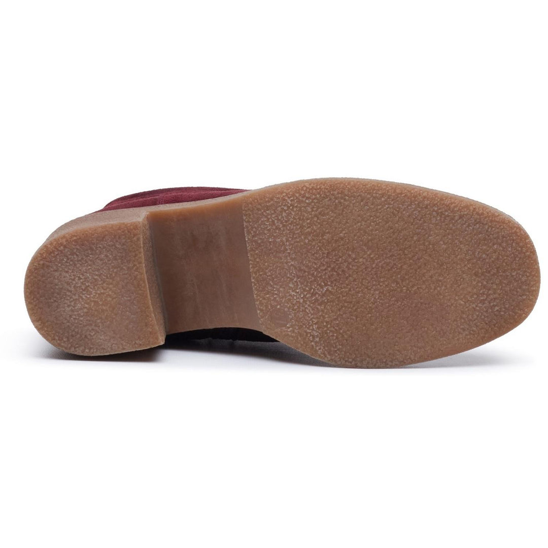 Flora Ruched Boot PLUM