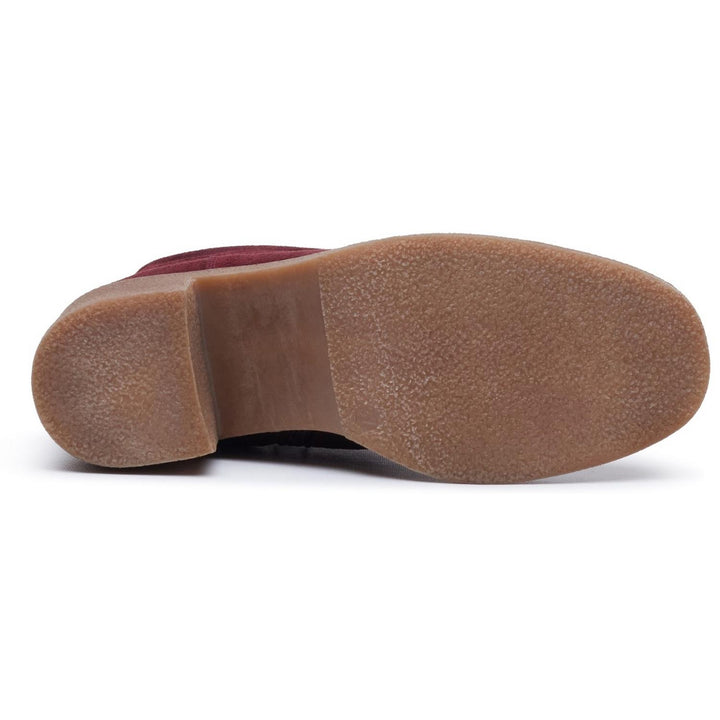 Flora Ruched Boot PLUM