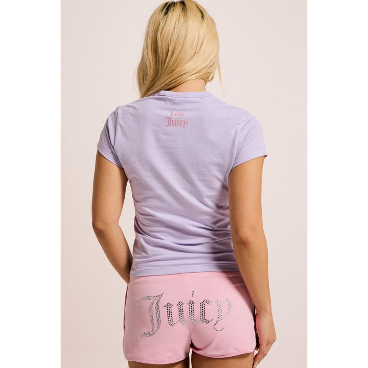 Juicy Couture JUST JUICY HILTON T-SHIRT Pastel Lilac