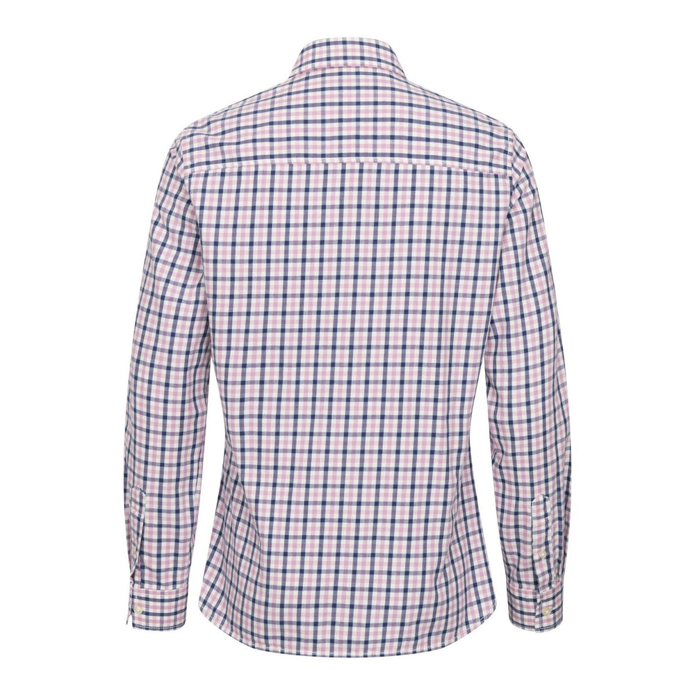 Hoggs of Fife Becky II Ladies Cotton Shirt - Seafoam/Candy – view 2