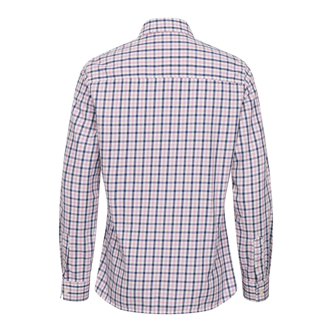 Hoggs of Fife Becky II Ladies Cotton Shirt - Seafoam/Candy
