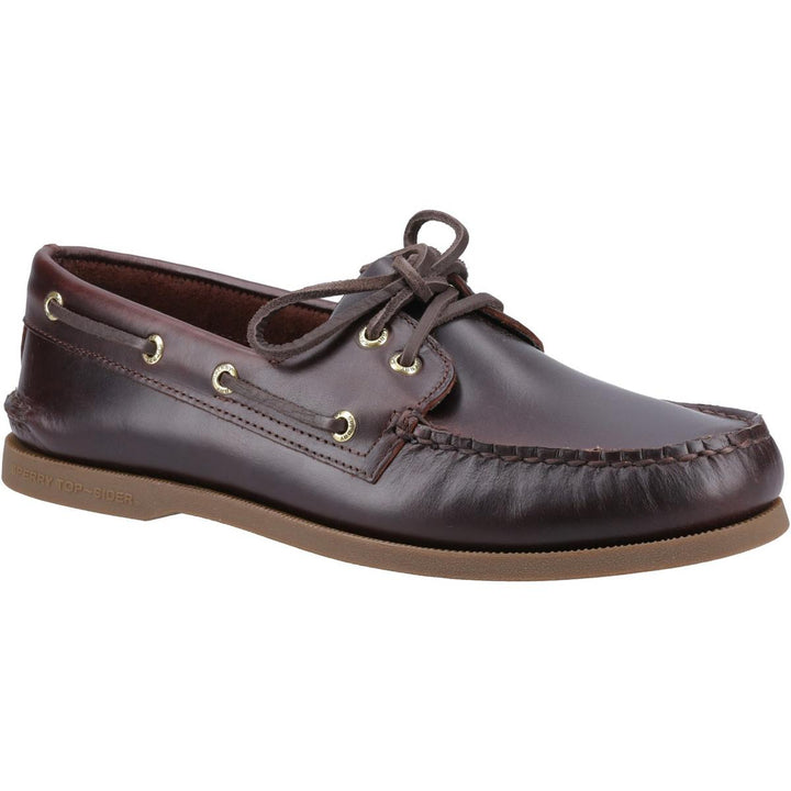 Sperry Authentic 2 Eye Boat Shoe Amaretto