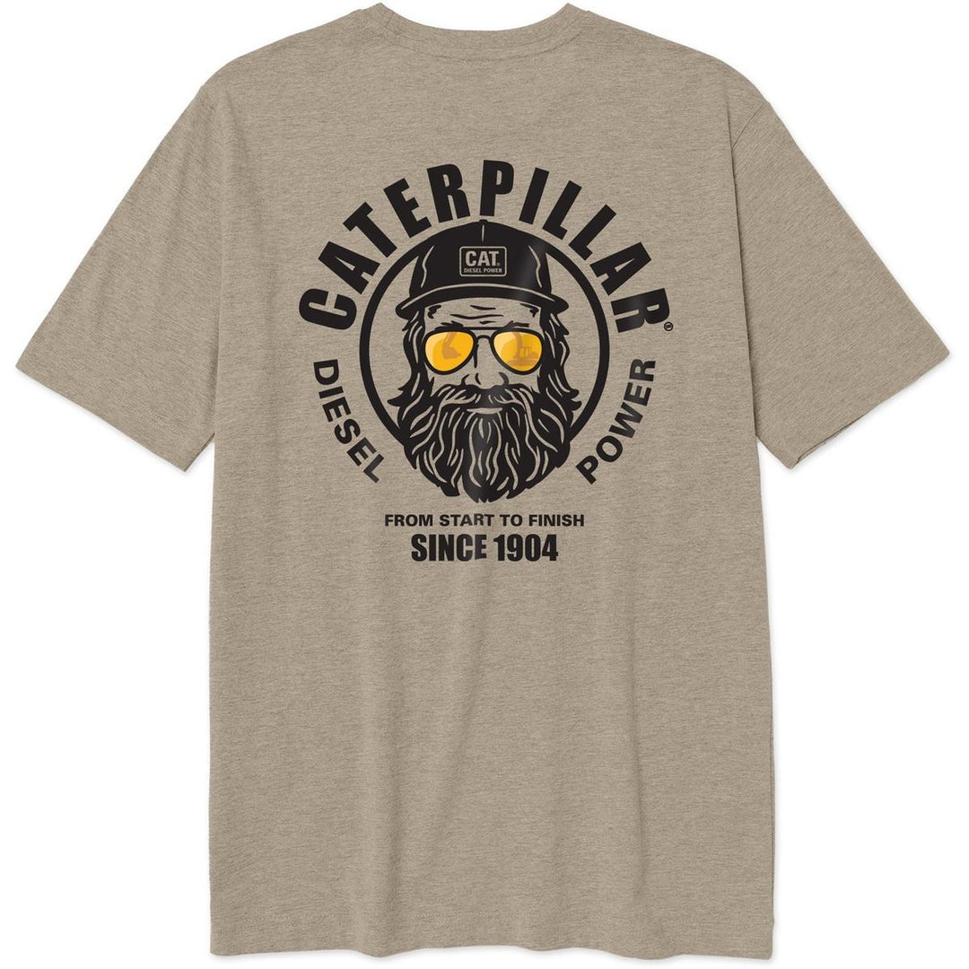 Caterpillar Graphic Tee Hummus – view 2