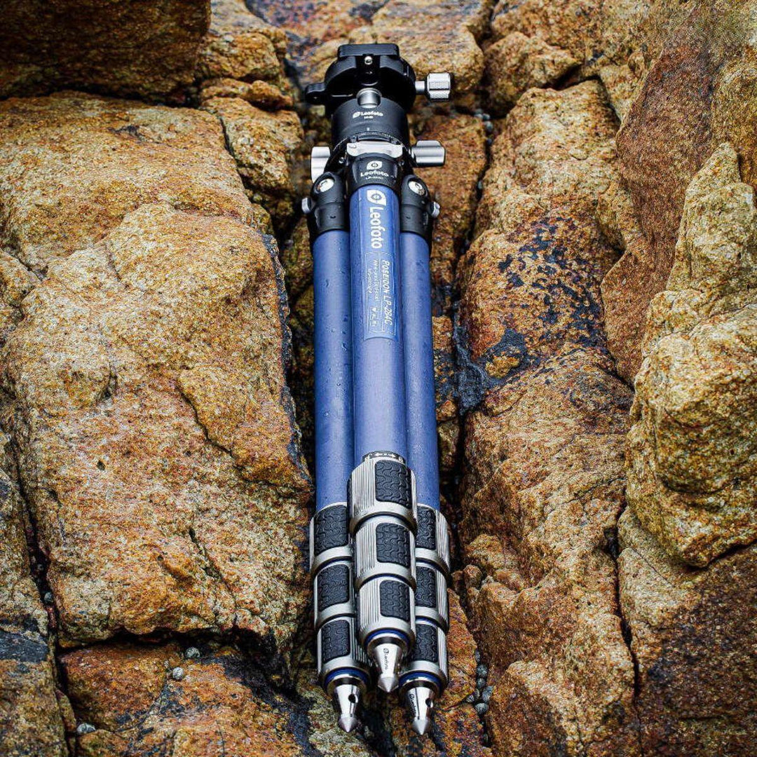 Leofoto Poseidon LP-284C 10 Layer Carbon Water, Sand and Dust proof Corrosion Resistant Titanium Feet Tripod with LH-30 Ball Head