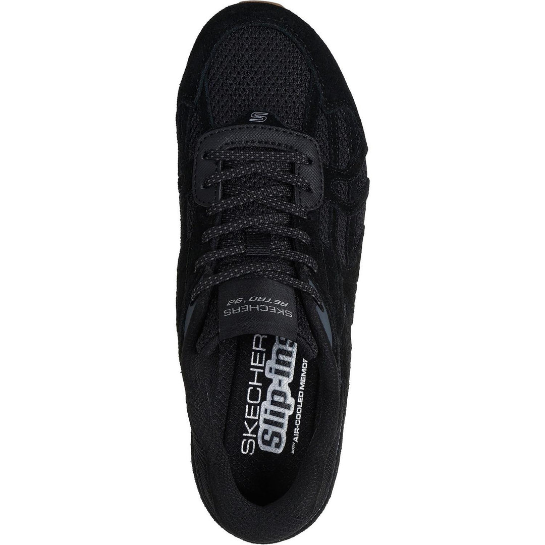 RETRO LITE OSHARE Black Suede / Mesh