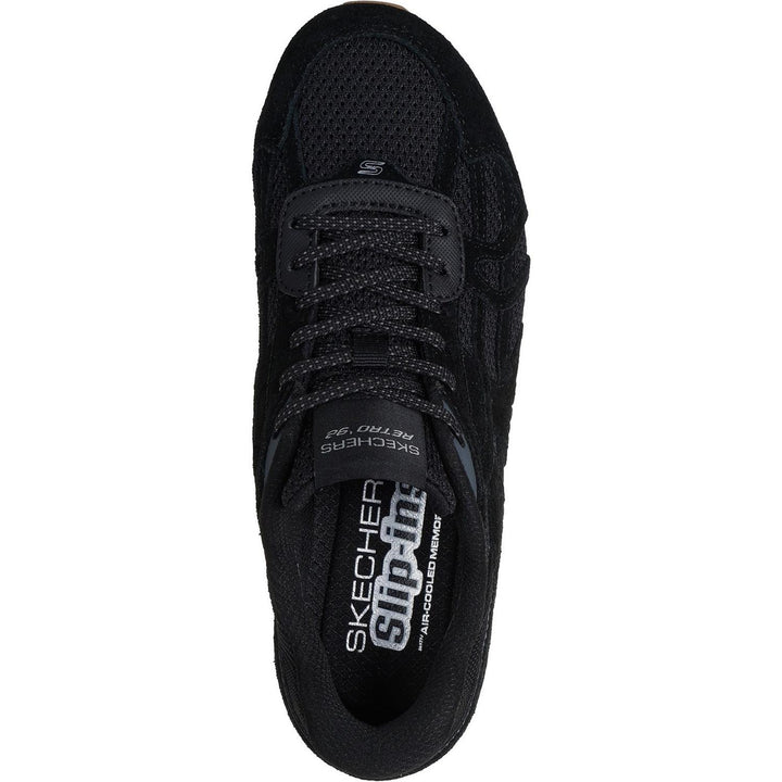 RETRO LITE OSHARE Black Suede / Mesh