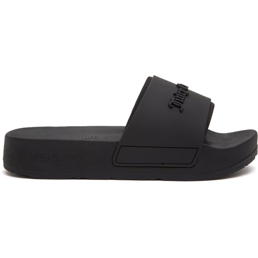 Juicy Couture BREANNA STACKED SLIDERS Black