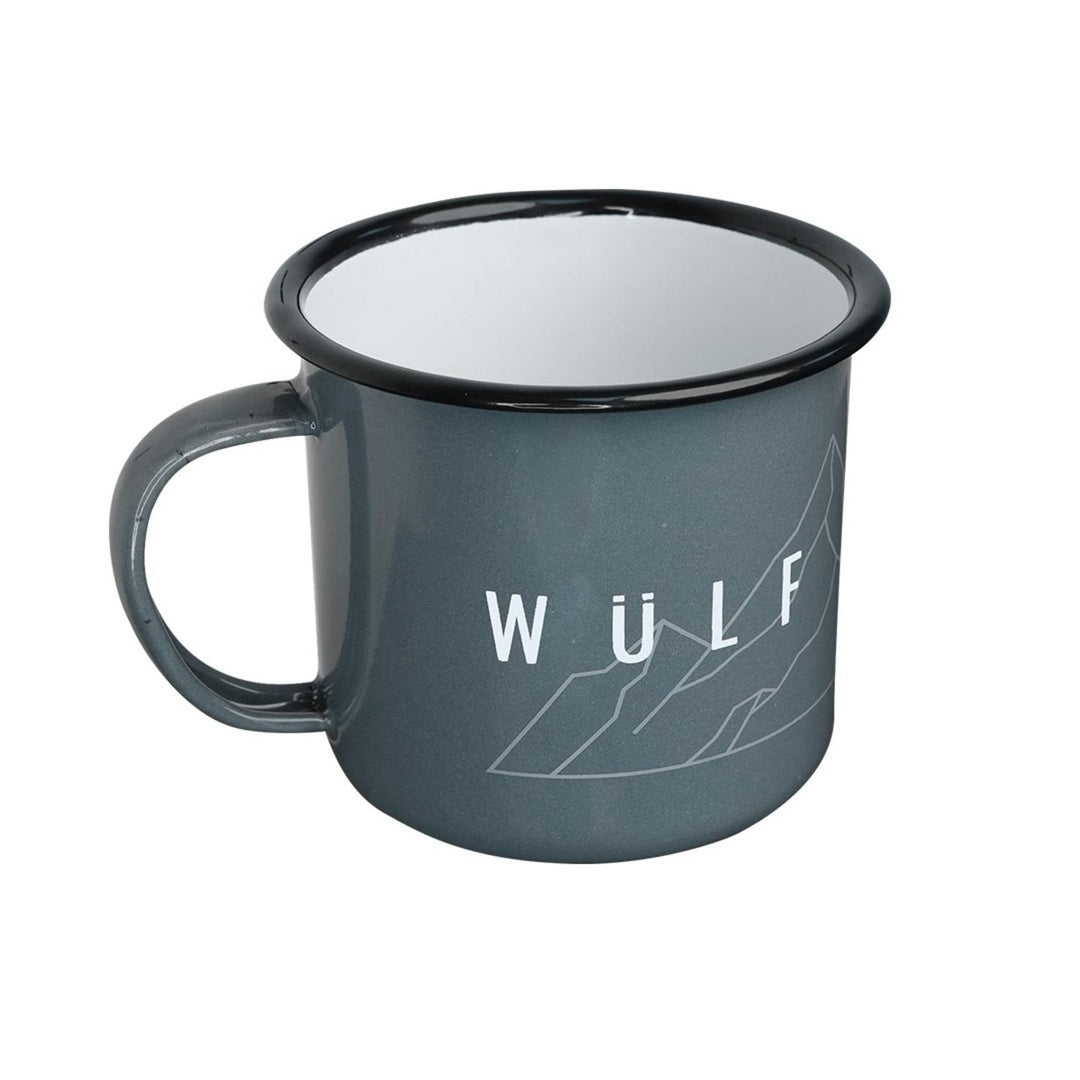 WULF Enamel Mug